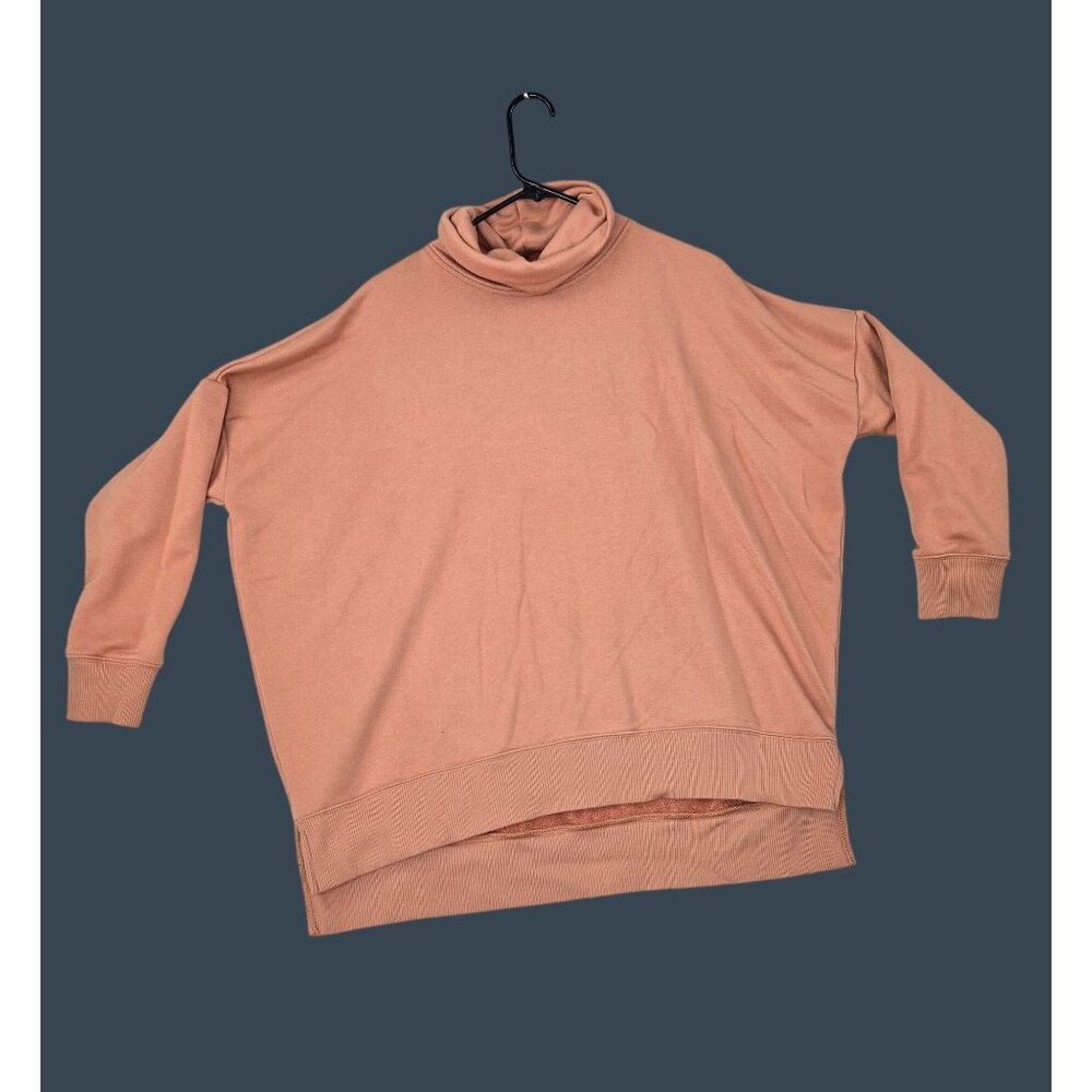 Aerie S/P Womens Cozy High Neck Pullover Sweater In Light Brown